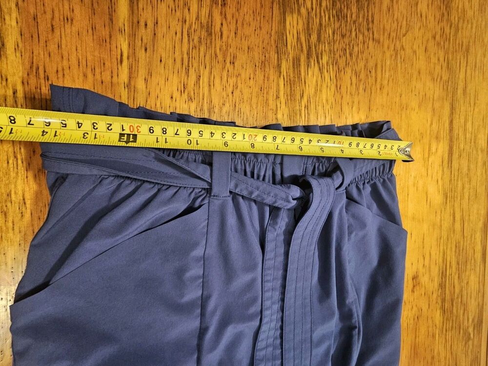 Athleta Pants Womens Skyline Pant Size 6 Blue Athleisure Wrinkle Resistant EUC - Picture 5 of 10